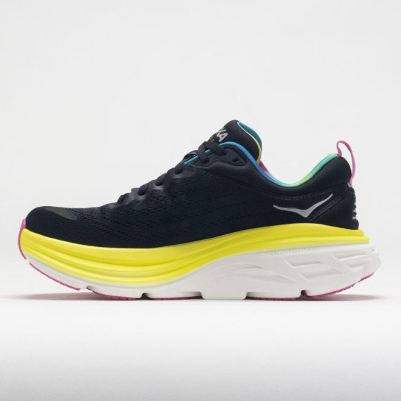 HOKA Bondi 8 Men’s Black/Citrus Glow - Image 2