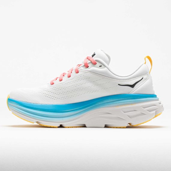 HOKA Bondi 8 Women’s Blanc de Blanc/Swim Day - Image 2