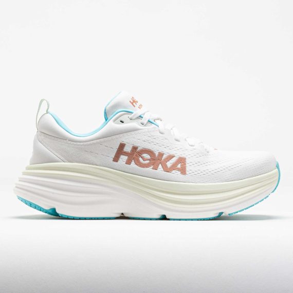HOKA Bondi 8 Women’s Frost/Rose Gold