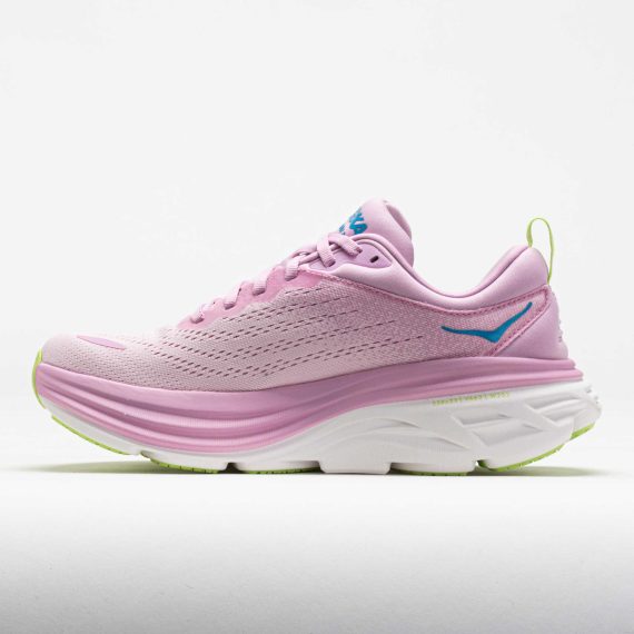 HOKA Bondi 8 Women’s Pink Twilight/Waterpark - Image 2