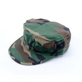 Camouflage Octagonal Hat for Student Military Training, Tactical Summer Sun Visor