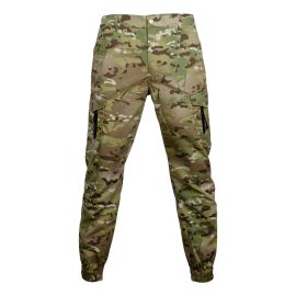 Men's Skinny-Cut Tactical Pants, Outdoor Cropped Camouflage Training Pants